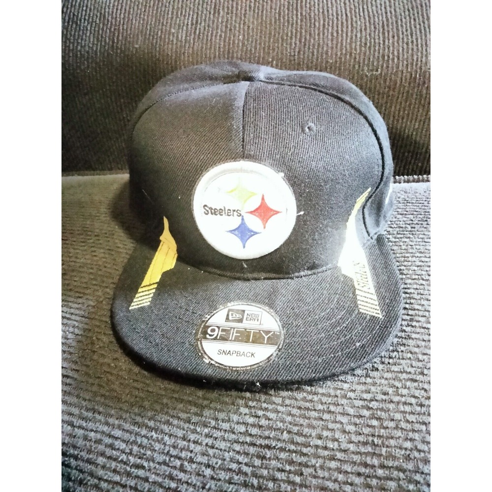 Pittsburgh Steelers Hat NFL Team Apparel Mens Womens  Adjustable Cap One‎ Size